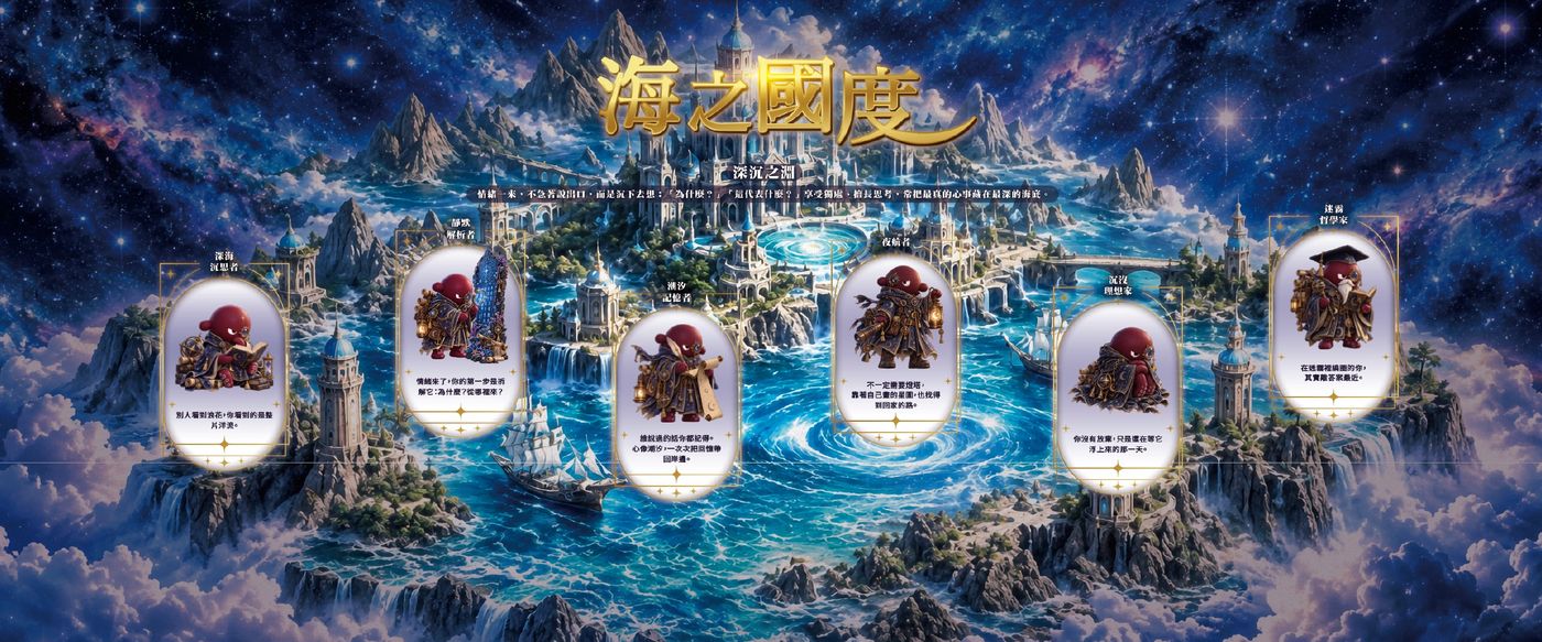 海之國度展牆